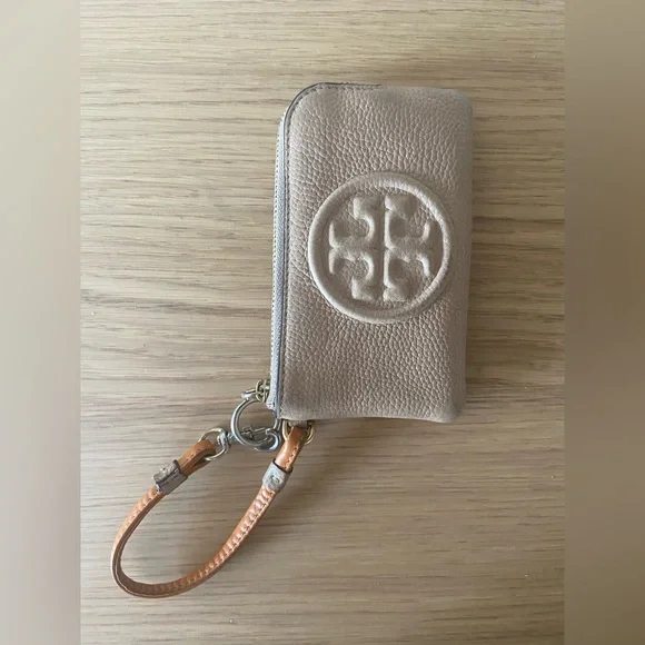 Tory Burch PERRY BOMBÉ COLOR-BLOCK TOP-ZIP CARD CASE - Picture 3 of 13